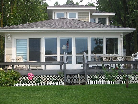front of lakehome