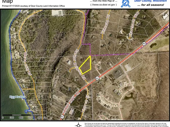 Harbor Heights Rd, Egg Harbor, WI 54209