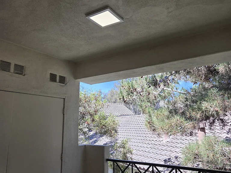View of patio.