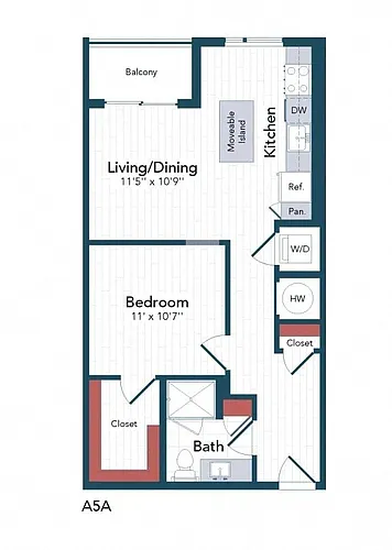 Floor plan A5A