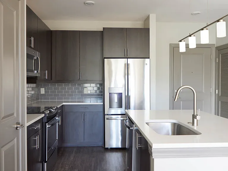 Kitchen with Stainless Steel Appliances