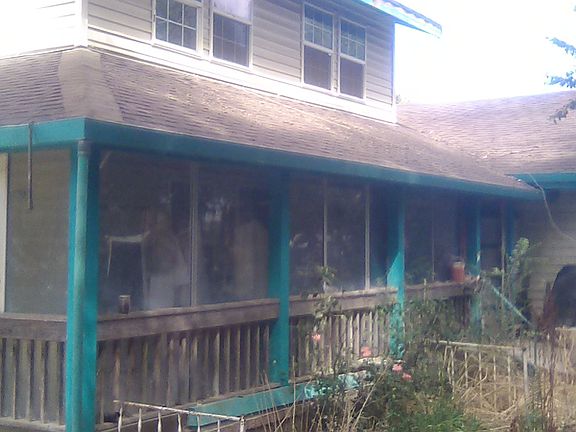 Porch is single pane glass