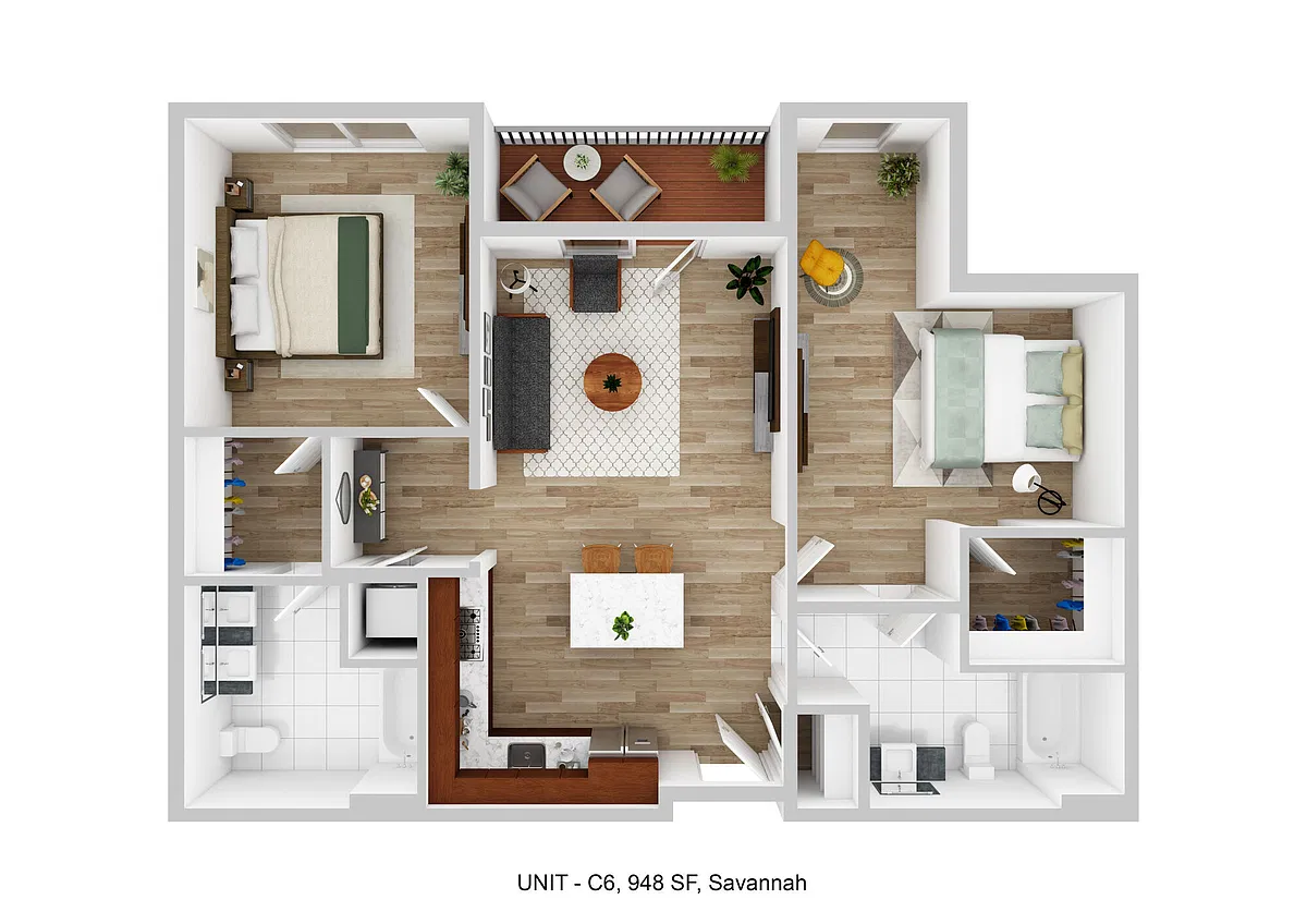 Floor plan Savannah