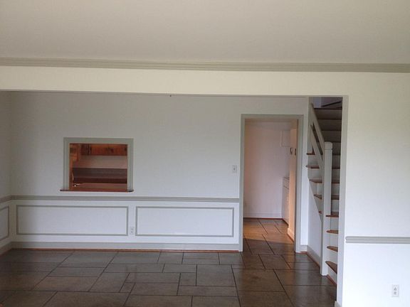 VERY OPEN to outside patio