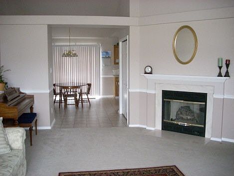 Living Room looking into kitchen