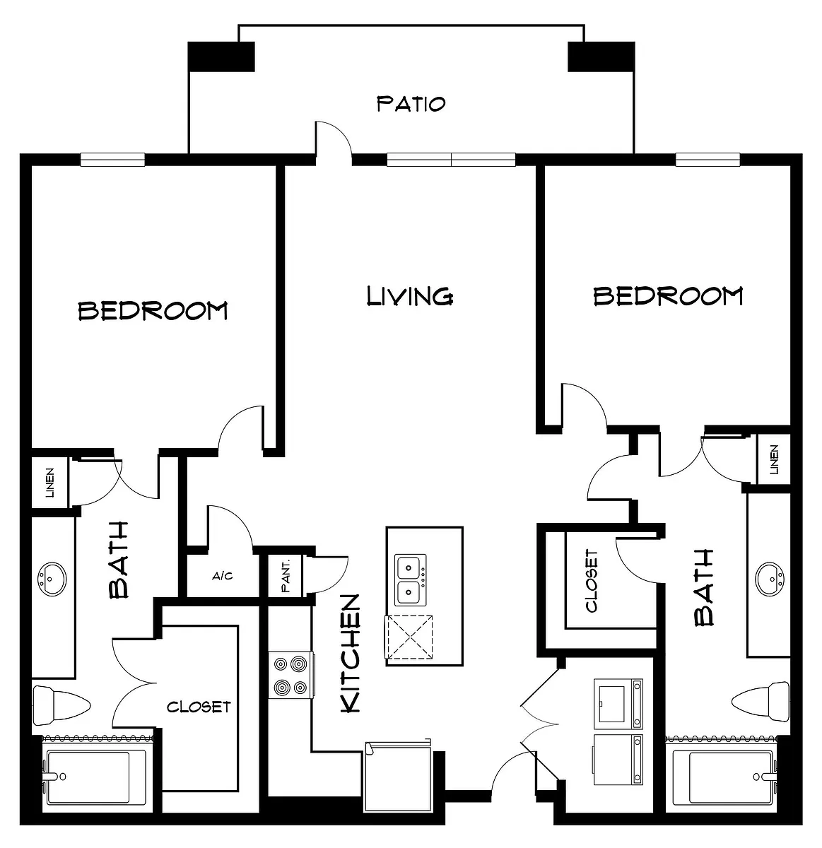 Floor plan B2