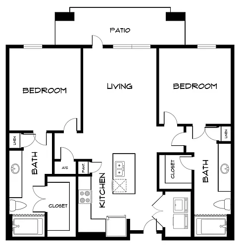 Floor plan B2