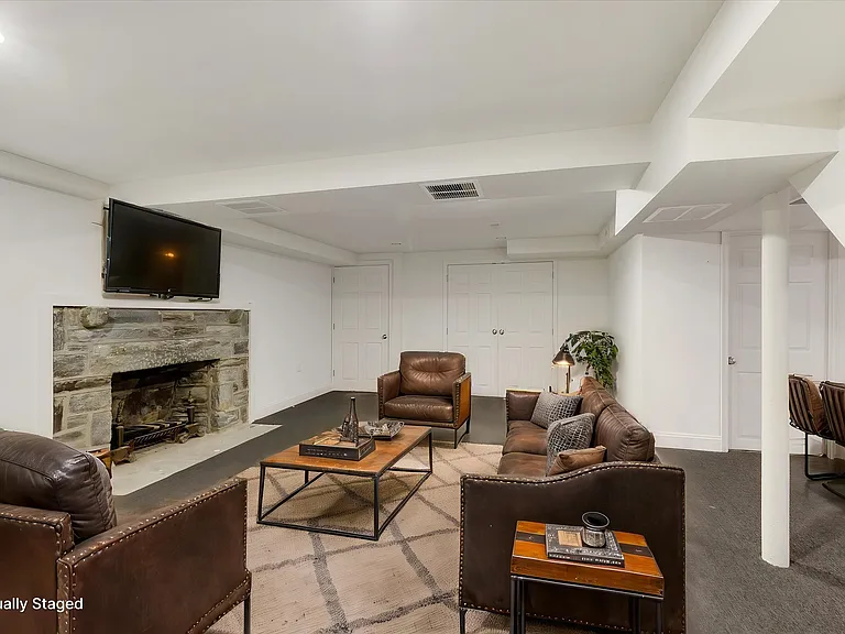 Finished basement for extra space