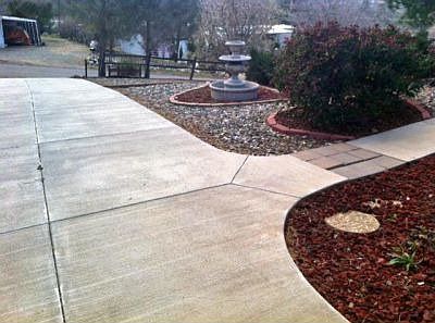 All Concrete Driveway