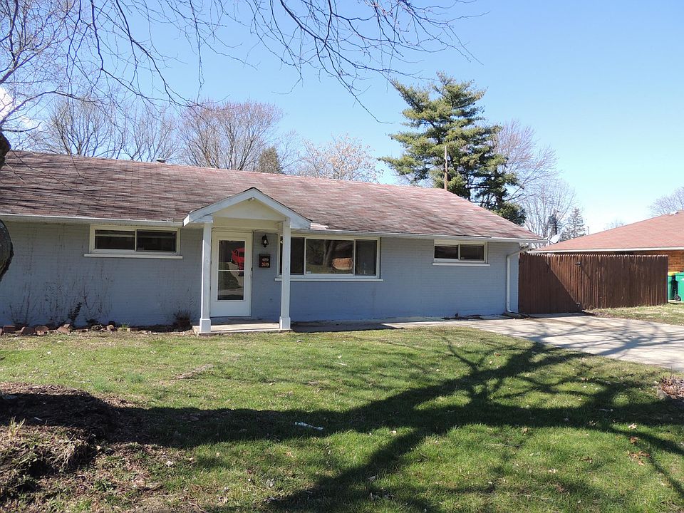 Double driveway, note no garage
