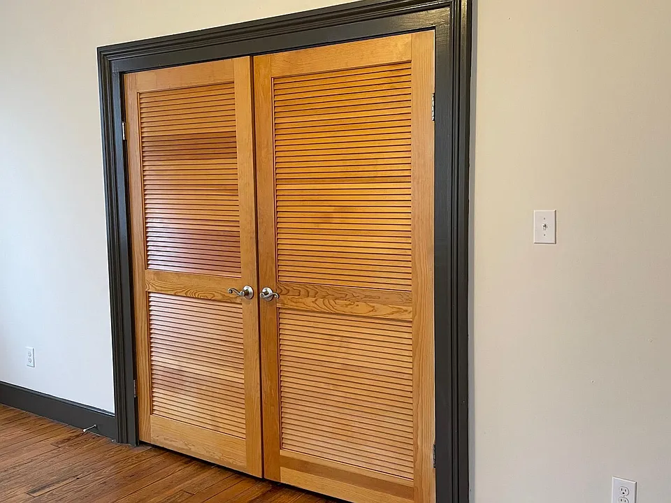 Master bedroom walk in closet.