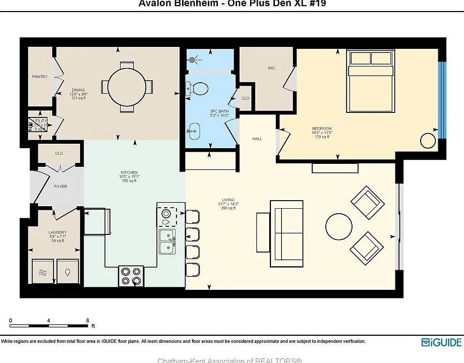 1 bed, 1055 sqft, $2,300 — Photo 4