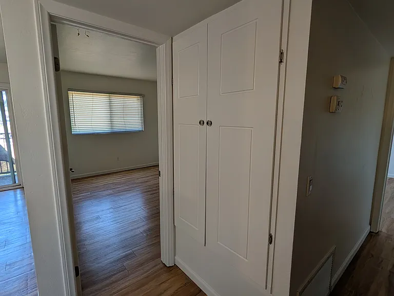 Hall Closet and Bedroom #1
