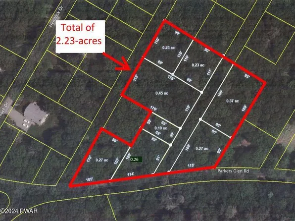 Parkers Glen Rd, Shohola, PA 18458