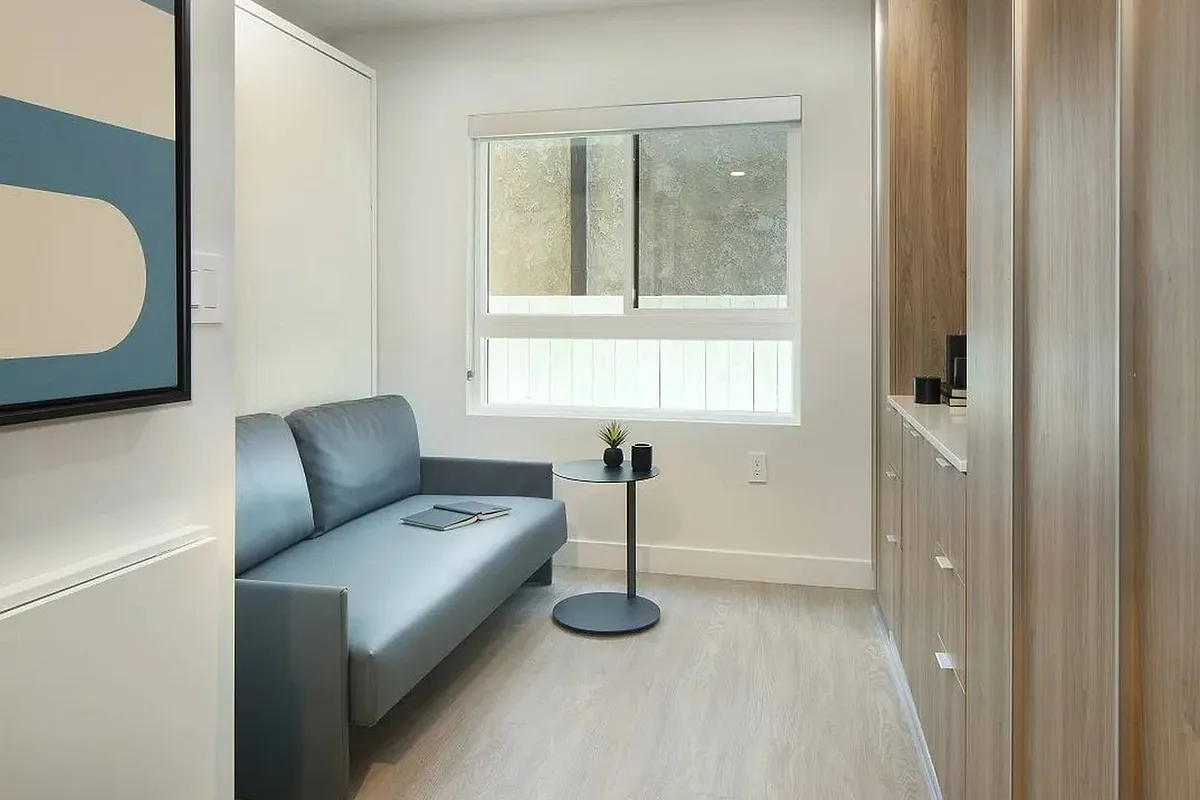 Floor plan Furnished Co-Living Studio Suite