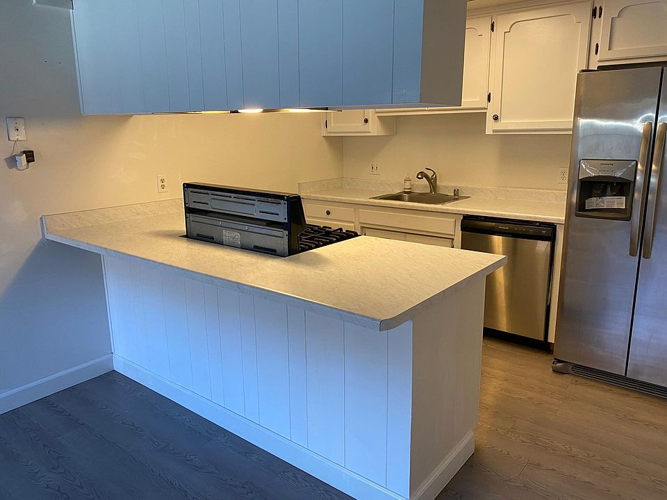 Kitchen with beautiful stainless steel appliances