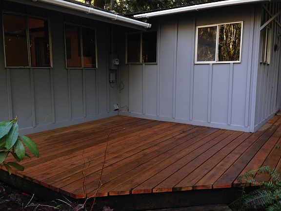new front deck