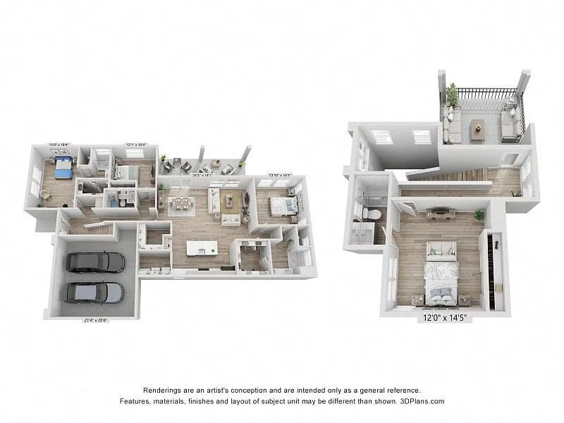 Floor plan The Barcelona II