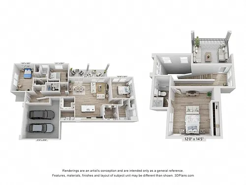 Floor plan The Barcelona II