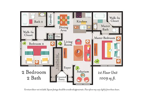 Floor plan 2X2