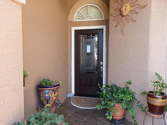 Lead Glass front door