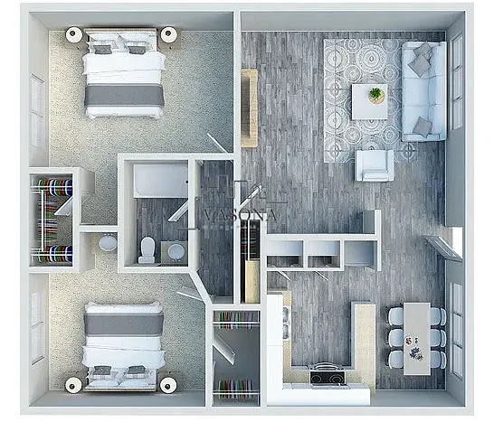 Floor plan The Estate @Elevate