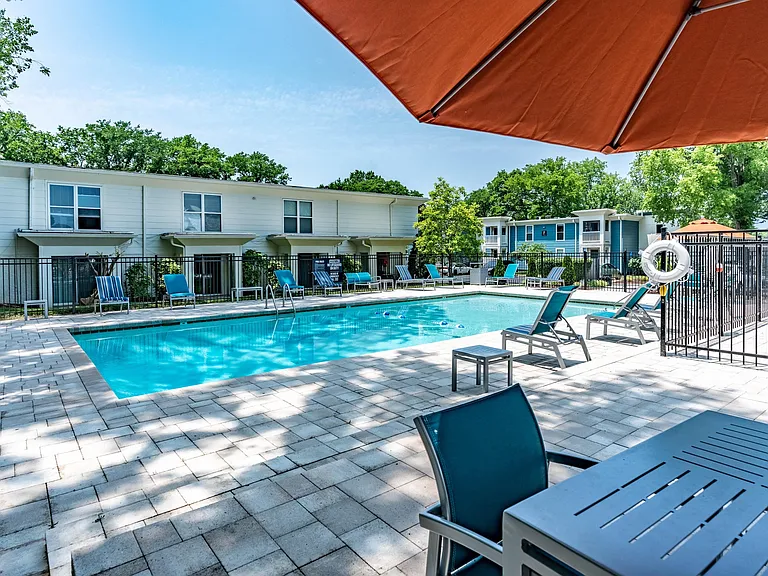 Swimming pool and sundeck