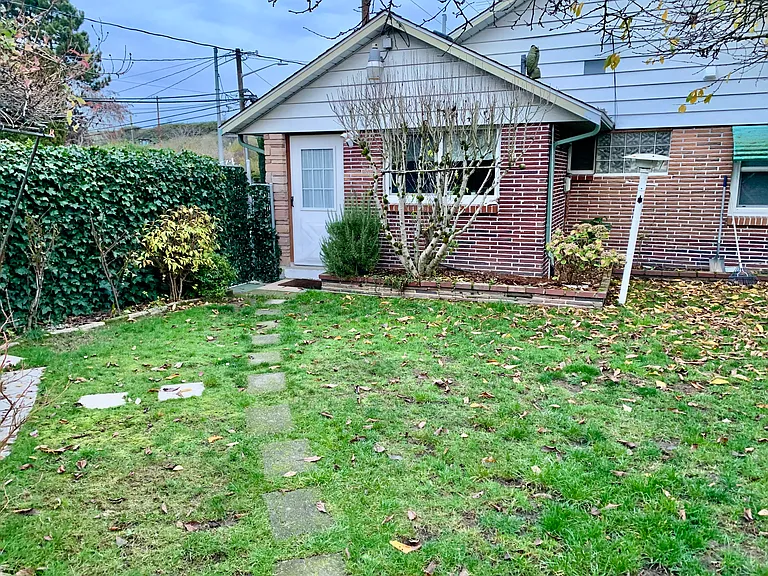 Backyard entrance