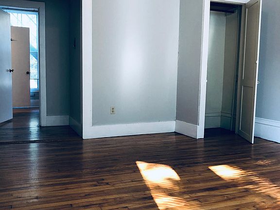 View from living room to bedroom