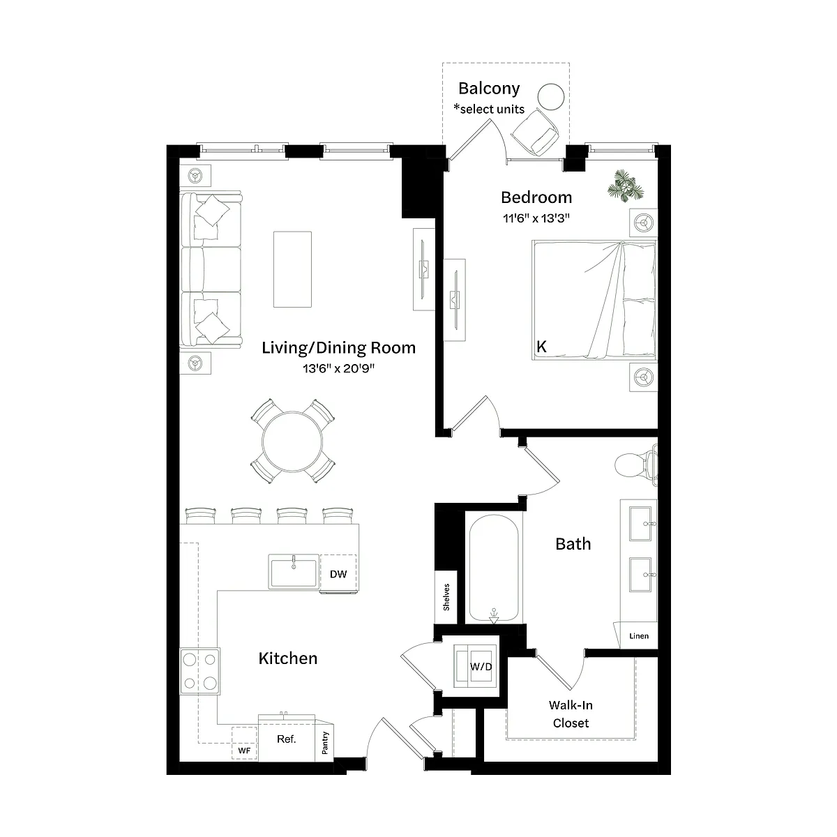 Floor plan A1
