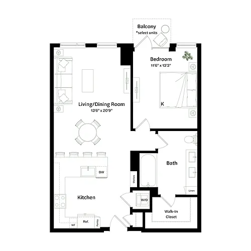 Floor plan A1