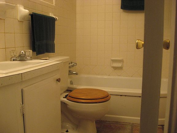 Bath Room with Linen Closet