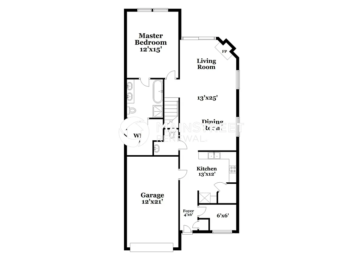 Floor Plan - 504 Smithridge Way
