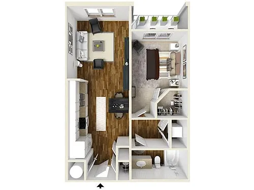 Floor plan The Moore