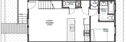 Floor plan B