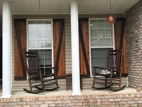 Custom Cedar shutters