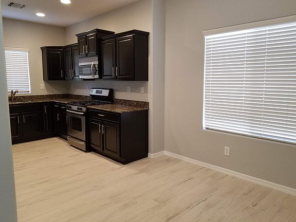 Kitchen and dining area