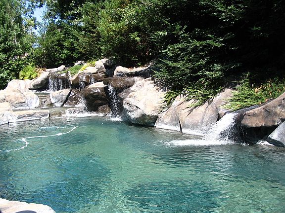 Main Pool/Waterfalls
