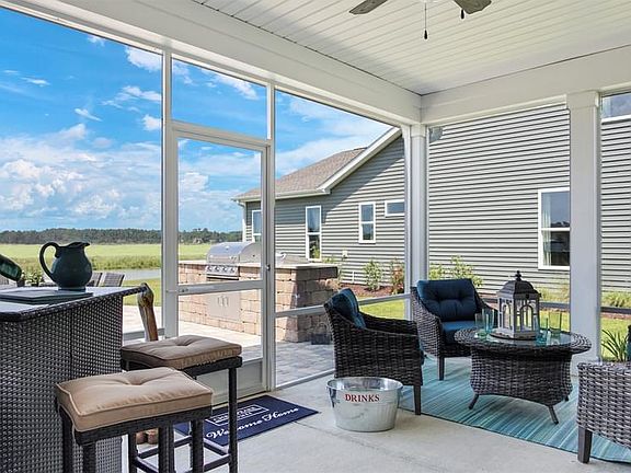 Rear Covered Porch