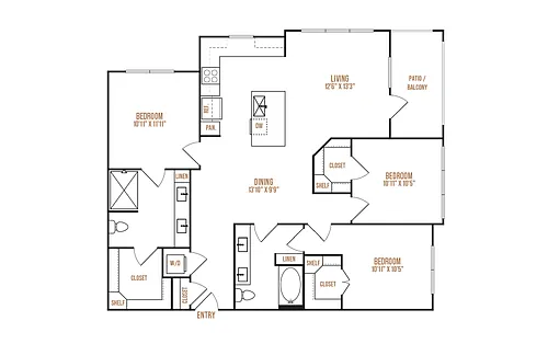 Floor plan C2