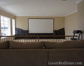 Loft-Style Theatre Room