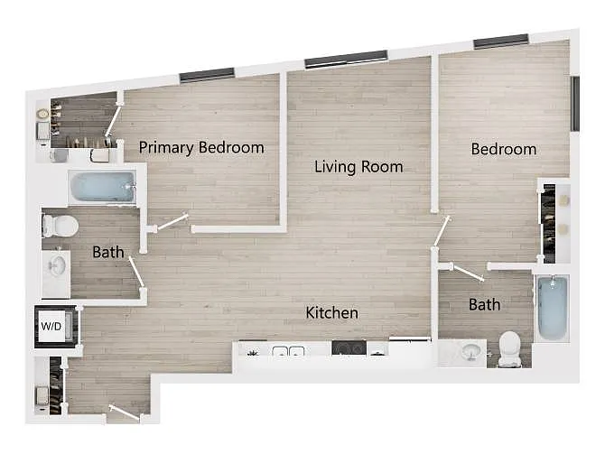 Floor plan D7