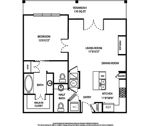 Floor plan Andalucia