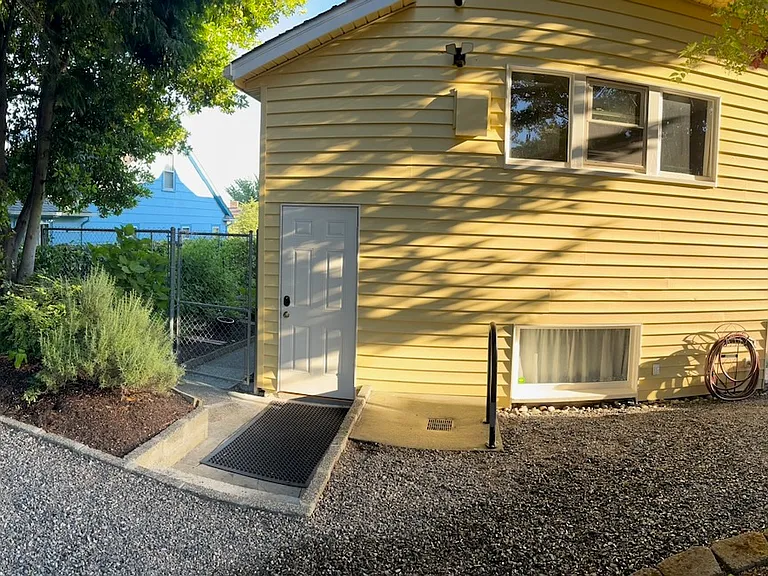 Rear entry