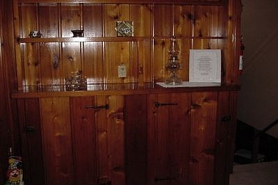 Built In Cabinet in Den