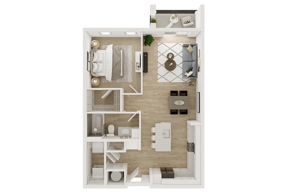 Floor plan A1D