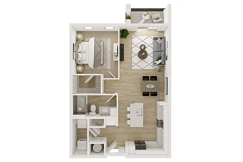 Floor plan A1D