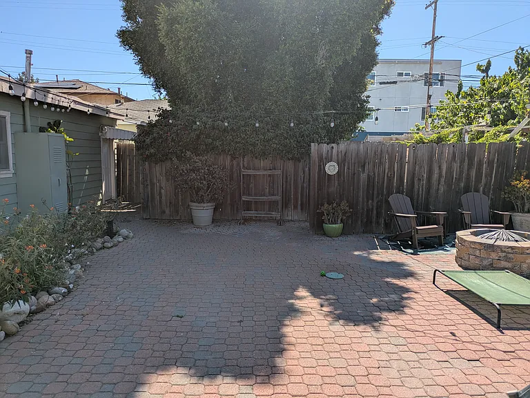 Shared patio