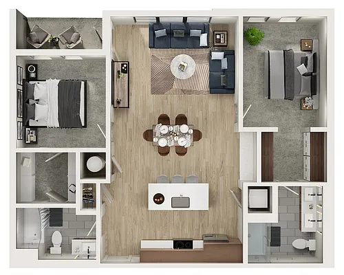 Floor plan B6