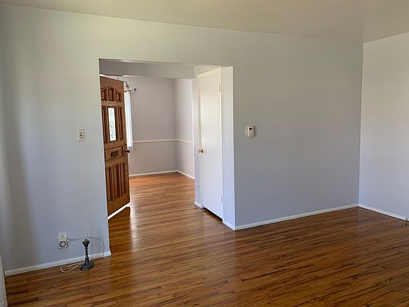 View of the dining room from the living room